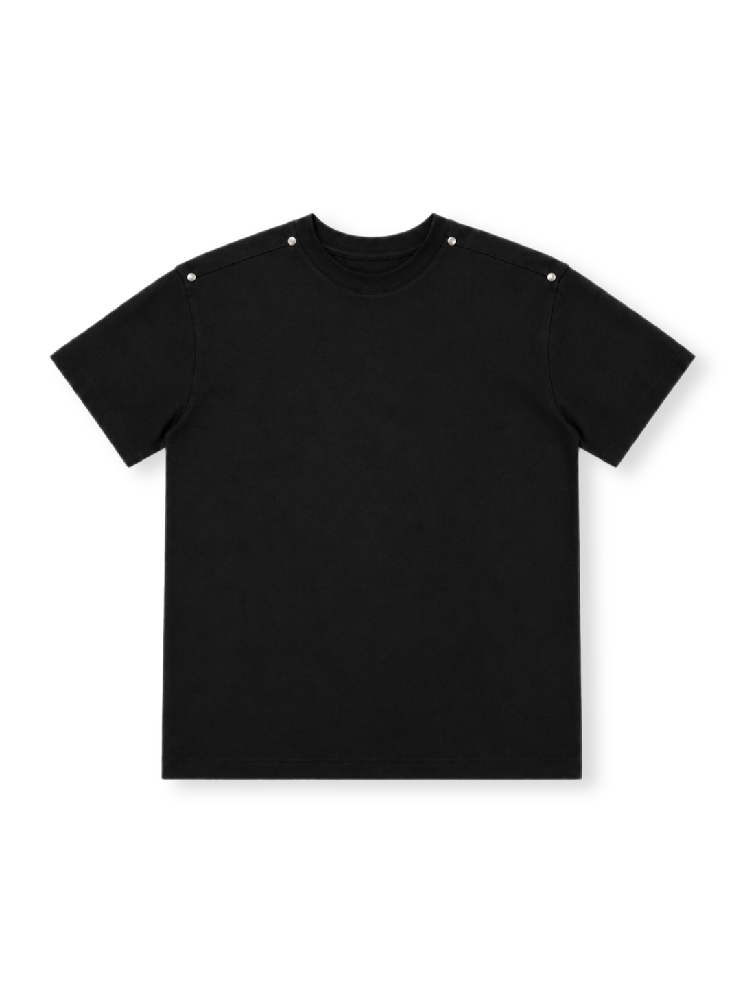 大阪店WEB限定受注制【Chikashitsu +】shoulder rivet t-shirt (3color)