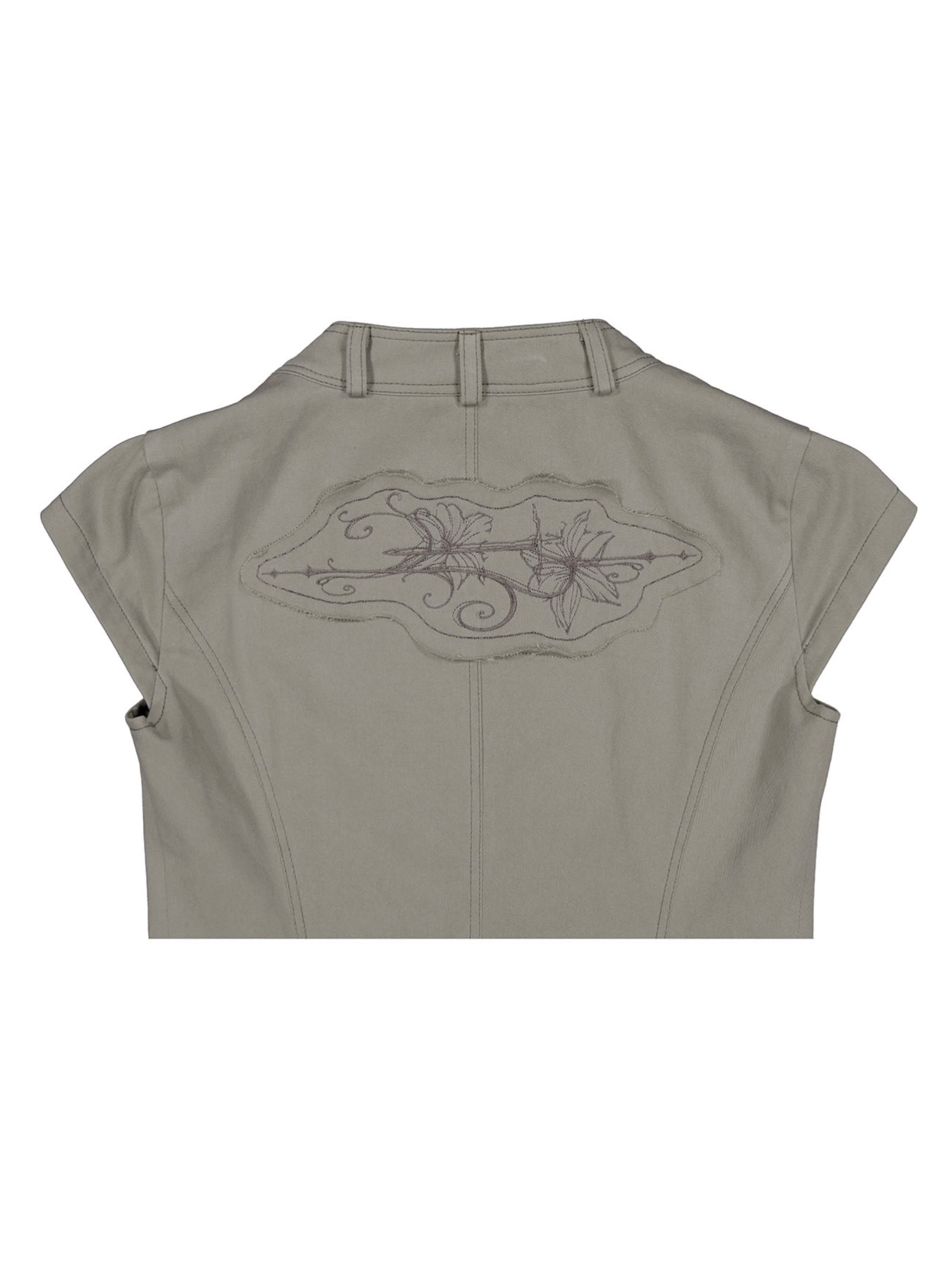 6/6 20:00発売【NOT KNOWING】Short Sleeve Double Jacket