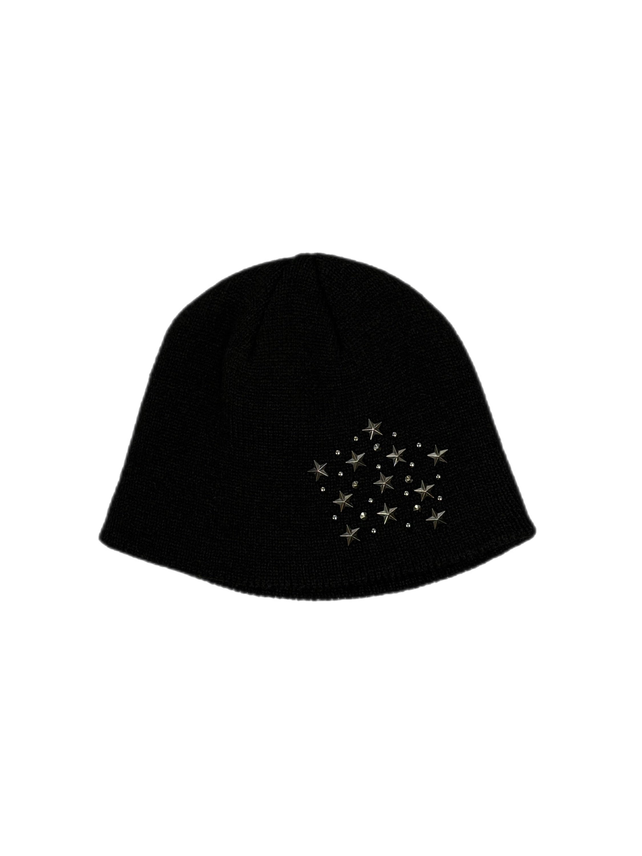 受注制【Never mind the XU】star studs beanie (3color)
