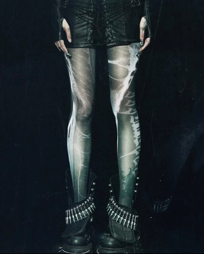 【IIIMIII】Acid Vein Tights