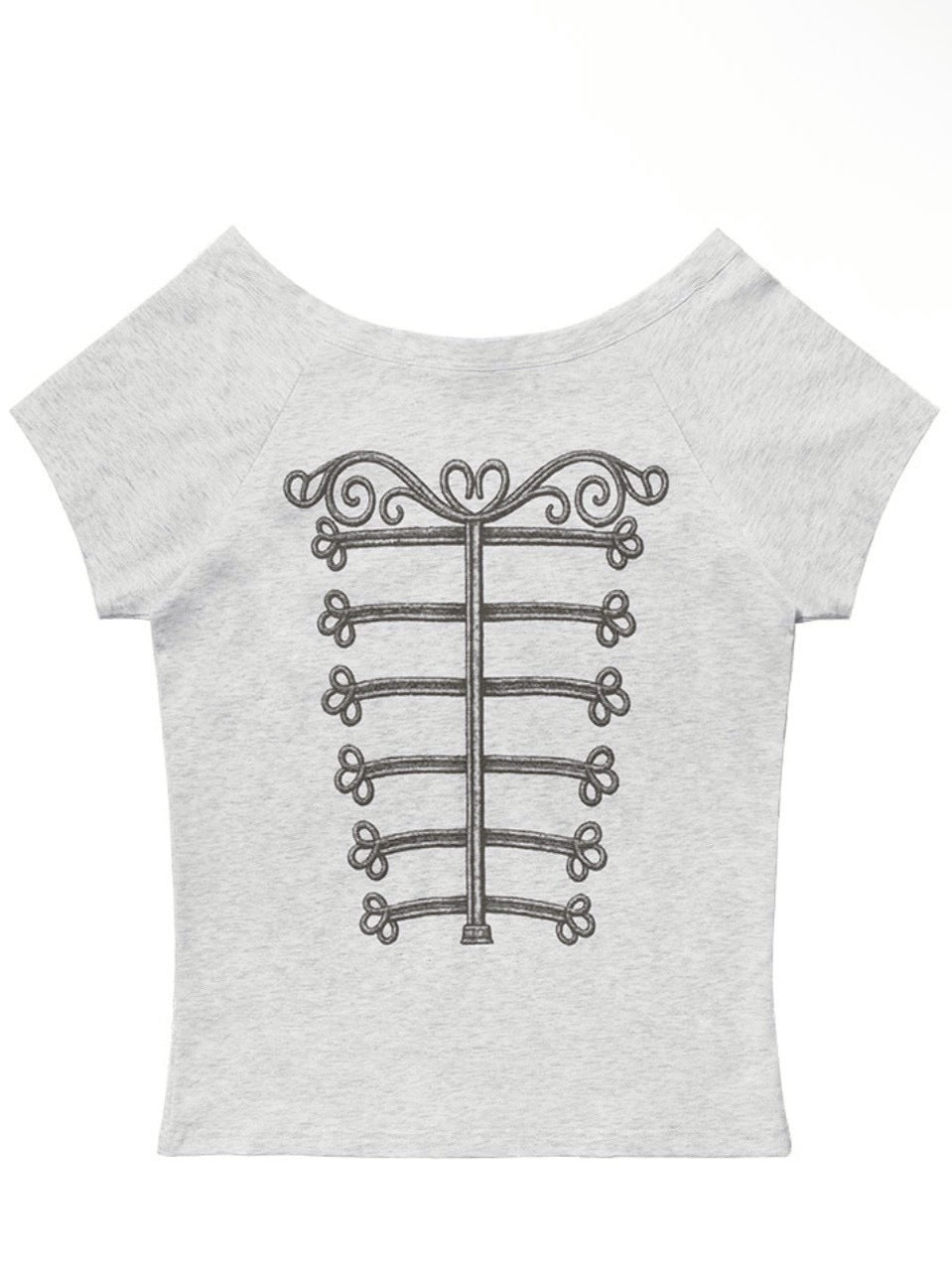 【FANCY CLUB】IMPERIAL BOATNECK TOP