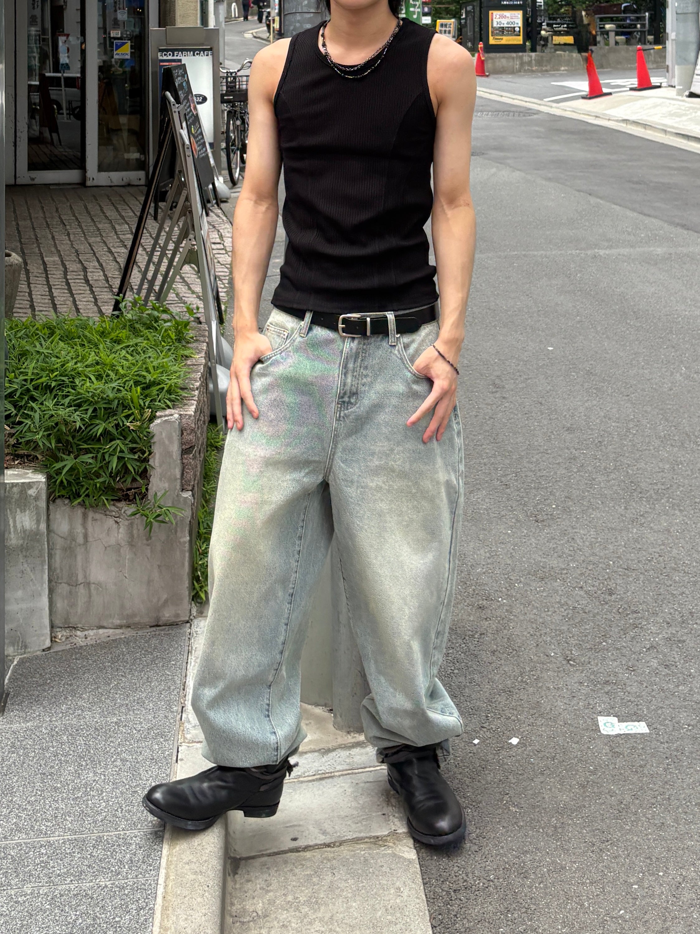 受注制【youll】Essential blue denim