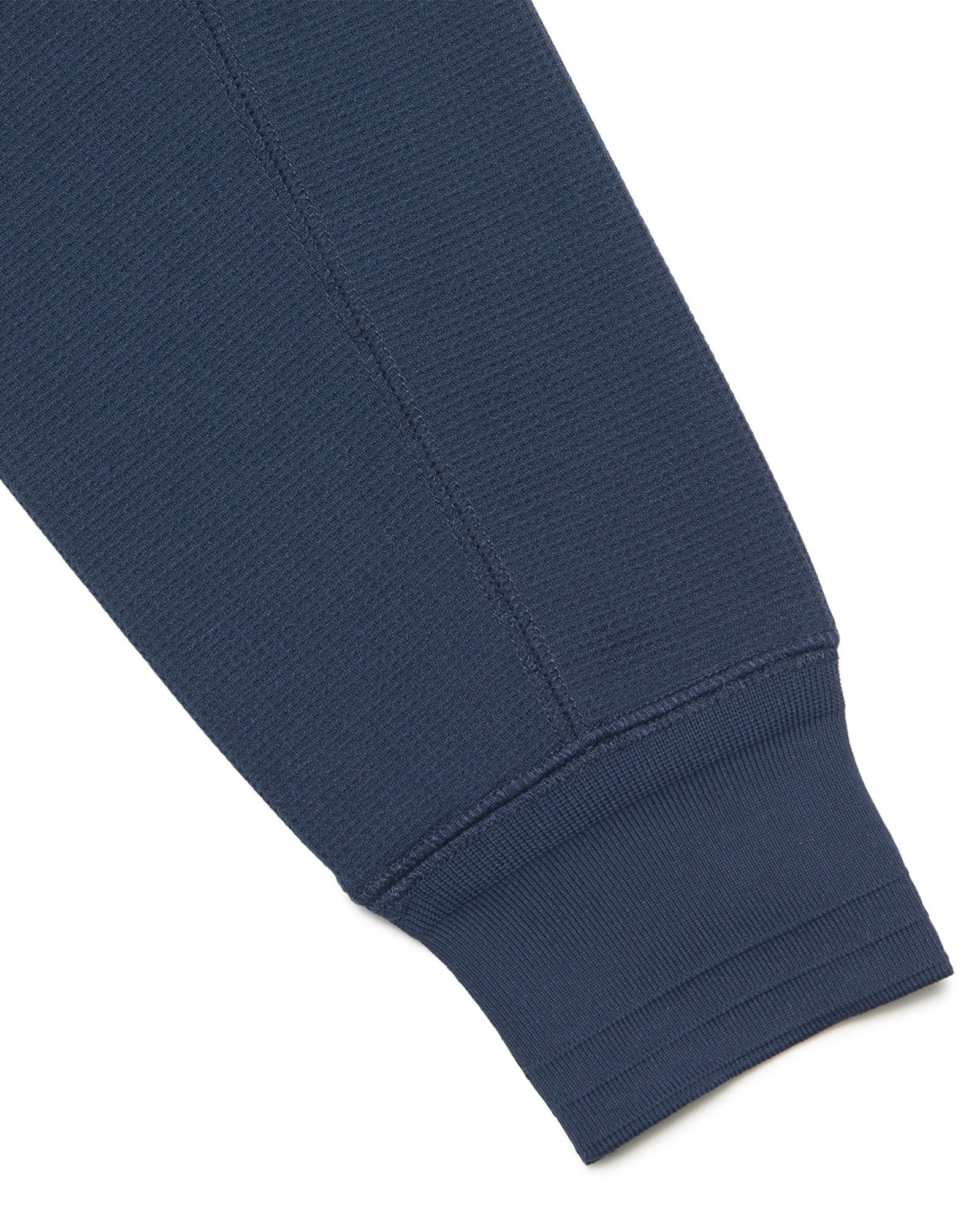 【NOMANUAL】NM HENLEY NECK WAFFLE LONG SLEEVE TEE