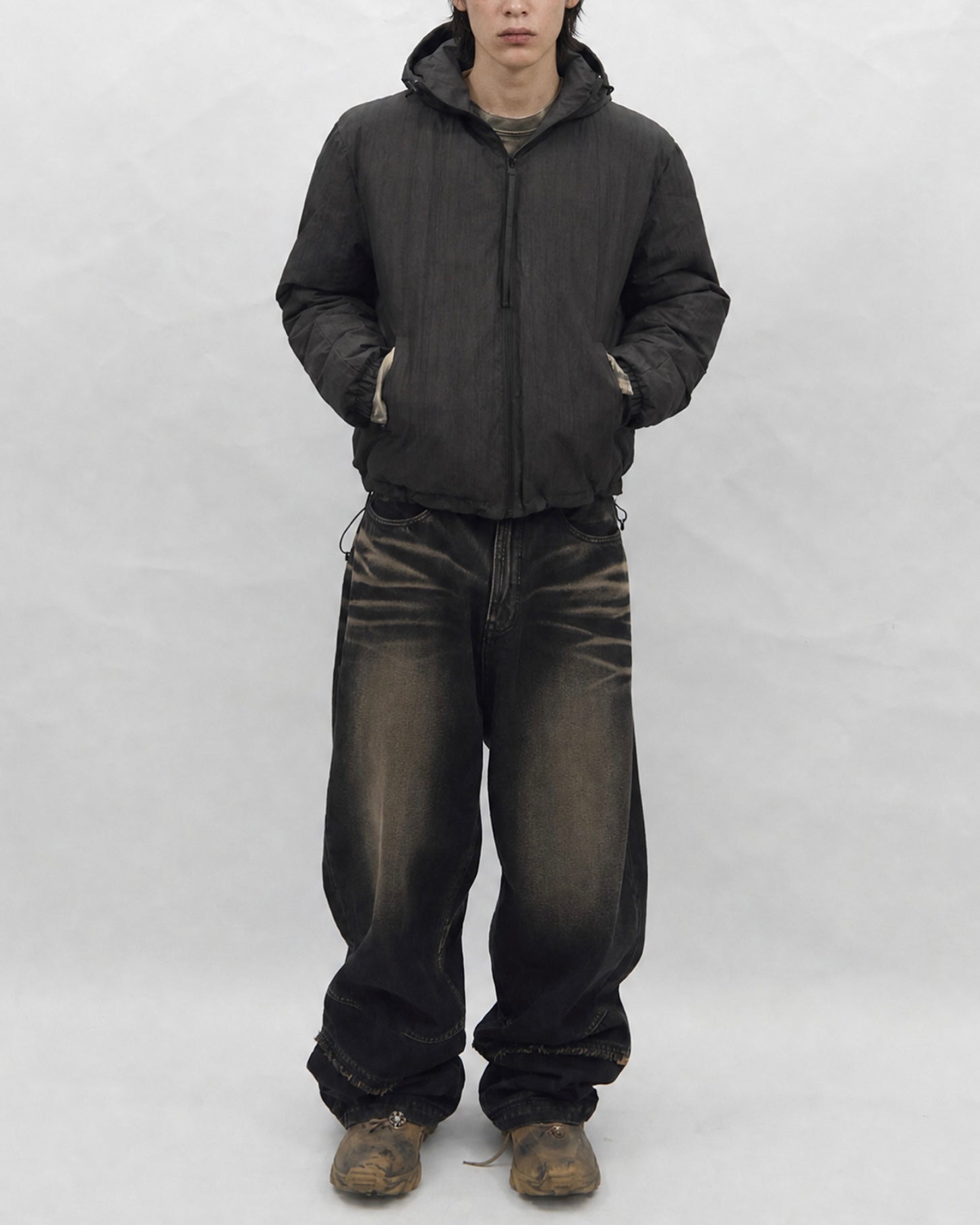 【BLR BLUER】Edge-Weighted Pants