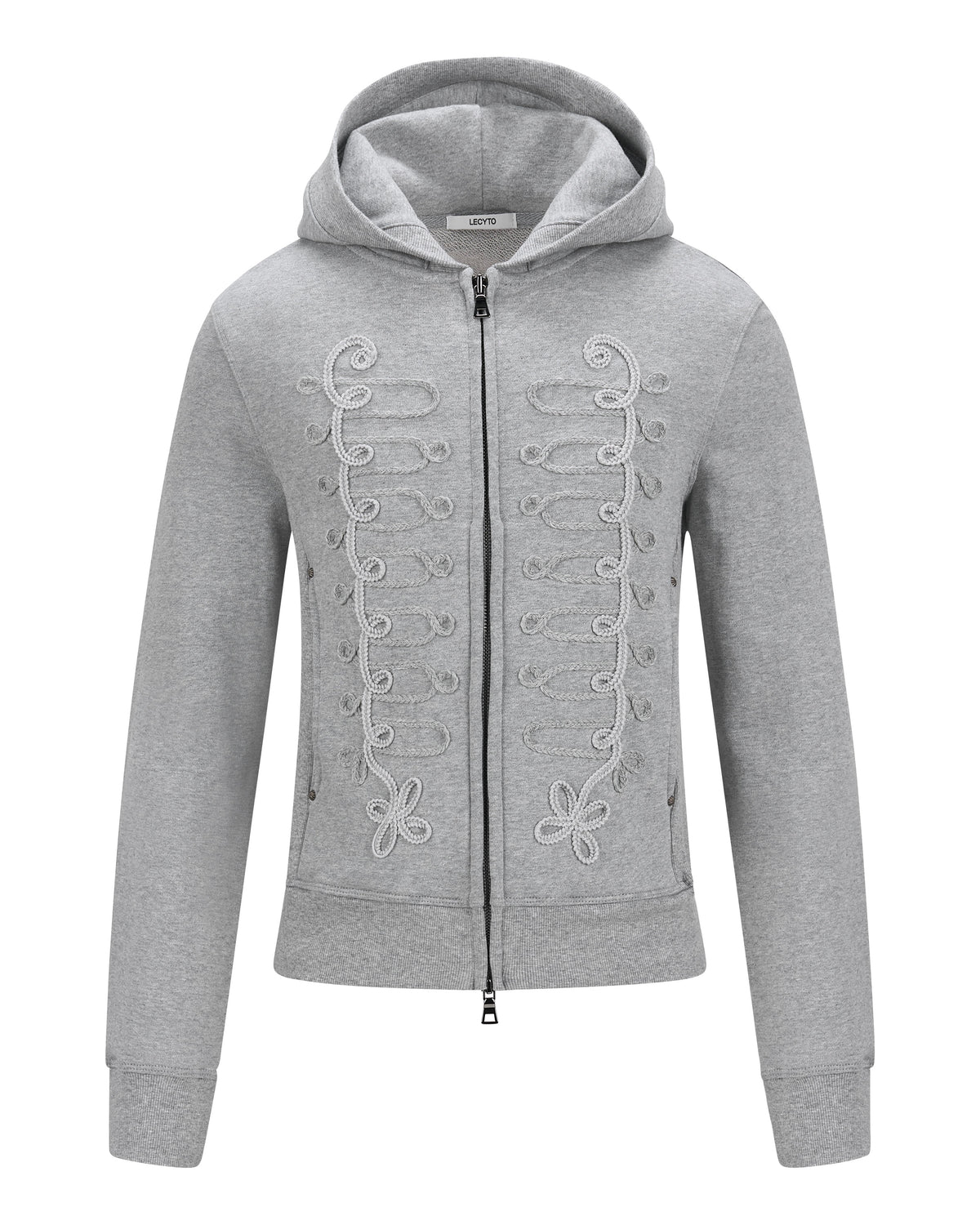 【LECYTO】Hussar Loop Zip-Up Hoodie