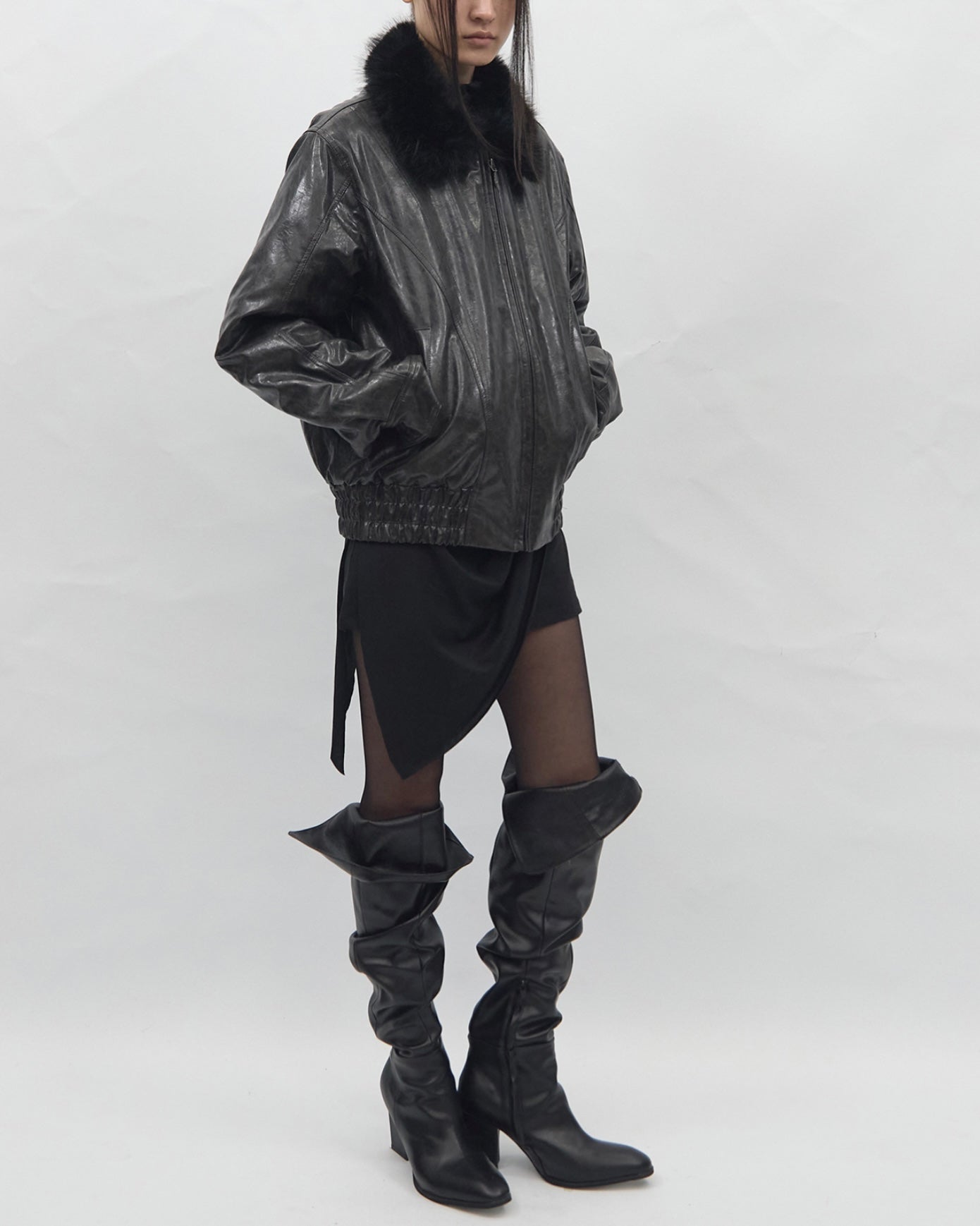 【BLR BLUER】Cracked Trace Jacket