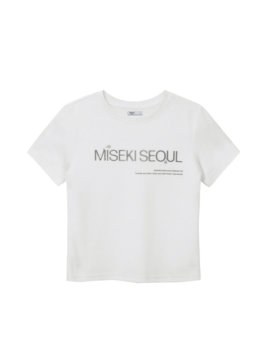 【Miseki seoul】Logo short sleeves