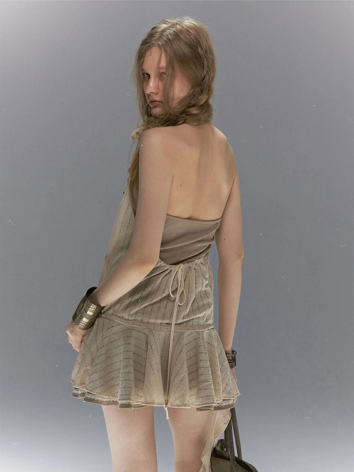 【Cest Nous】Lace beaded camisole