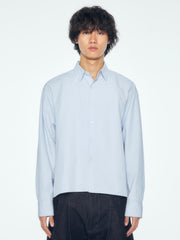 3/20 20:00発売【CS】CROPPED STRIPE BUTTON UP SHIRT