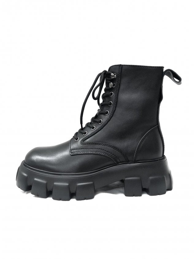受注制【Never mind the XU】design sole boots