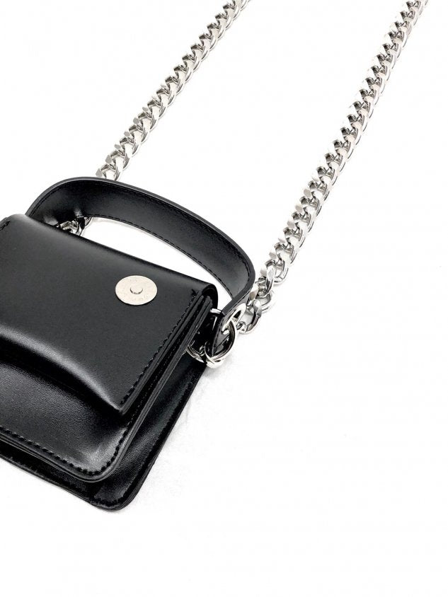 受注制【Never mind the XU】chain mini shoulder bag