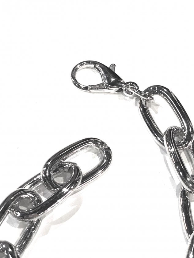 受注制【Never mind the XU】chain bracelet