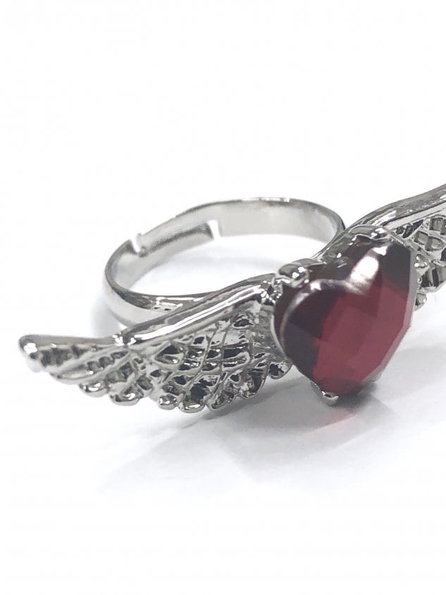 受注制【Never mind the XU】wing heart ring