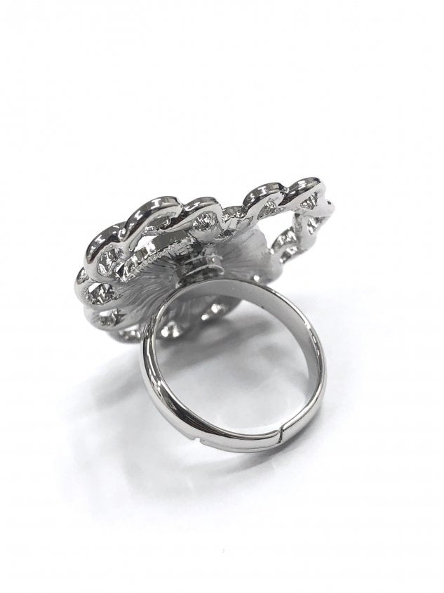 受注制【Never mind the XU】rose heart ring