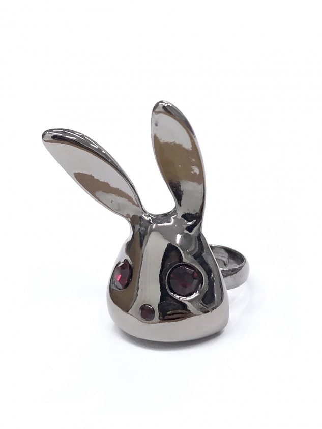 受注制【Never mind the XU】rabbit ring