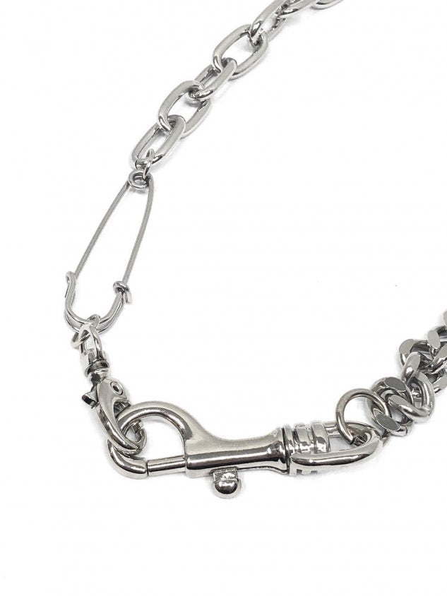 受注制【Never mind the XU】design chain necklace 2