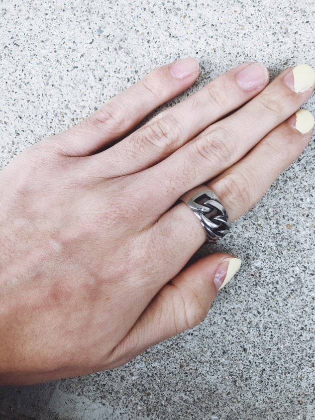 受注制【Chikashitsu +】design ring 4