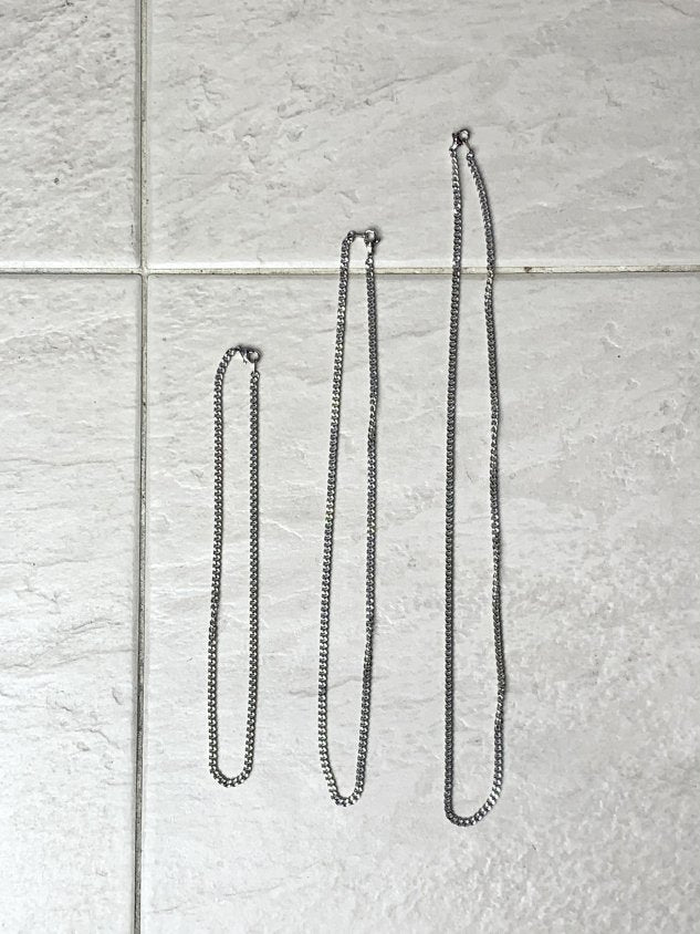 受注制【Chikashitsu +】chain necklace