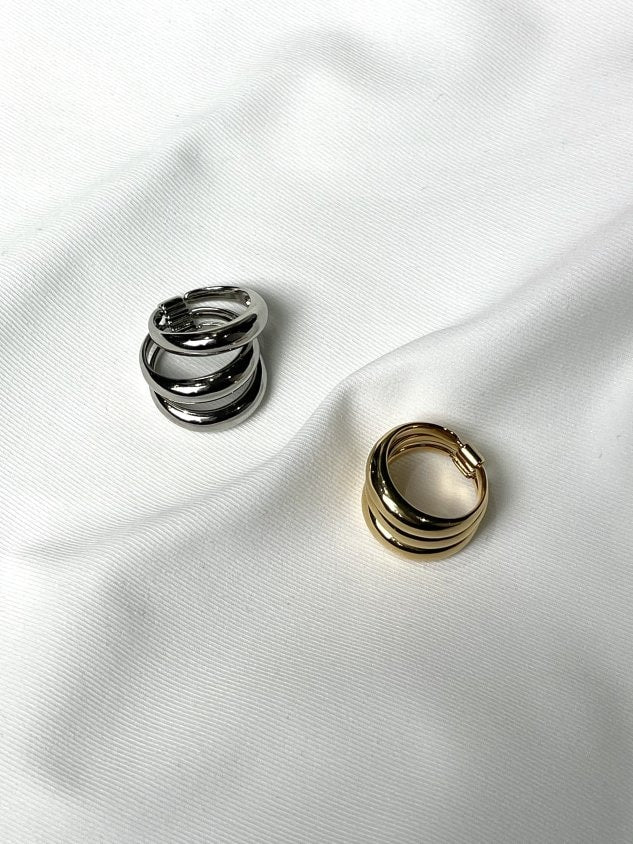 【Chikashitsu +】design ring 10 (2color)