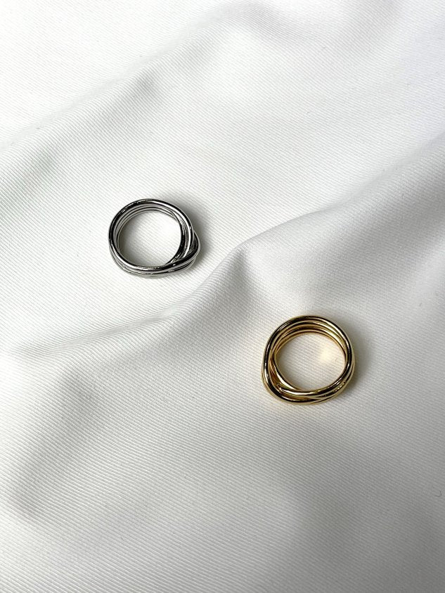 【Chikashitsu +】design ring 11 (2color)