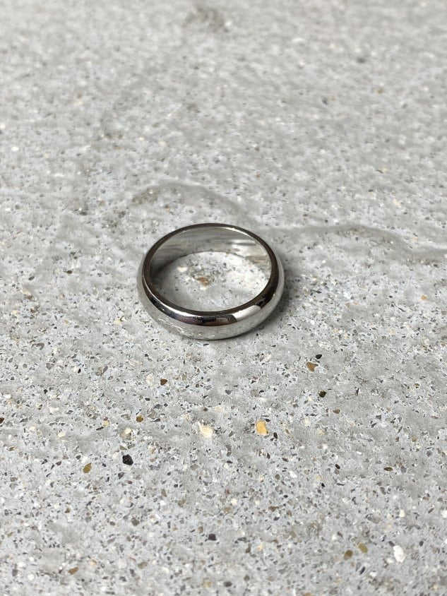 受注制【Chikashitsu +】round simple ring