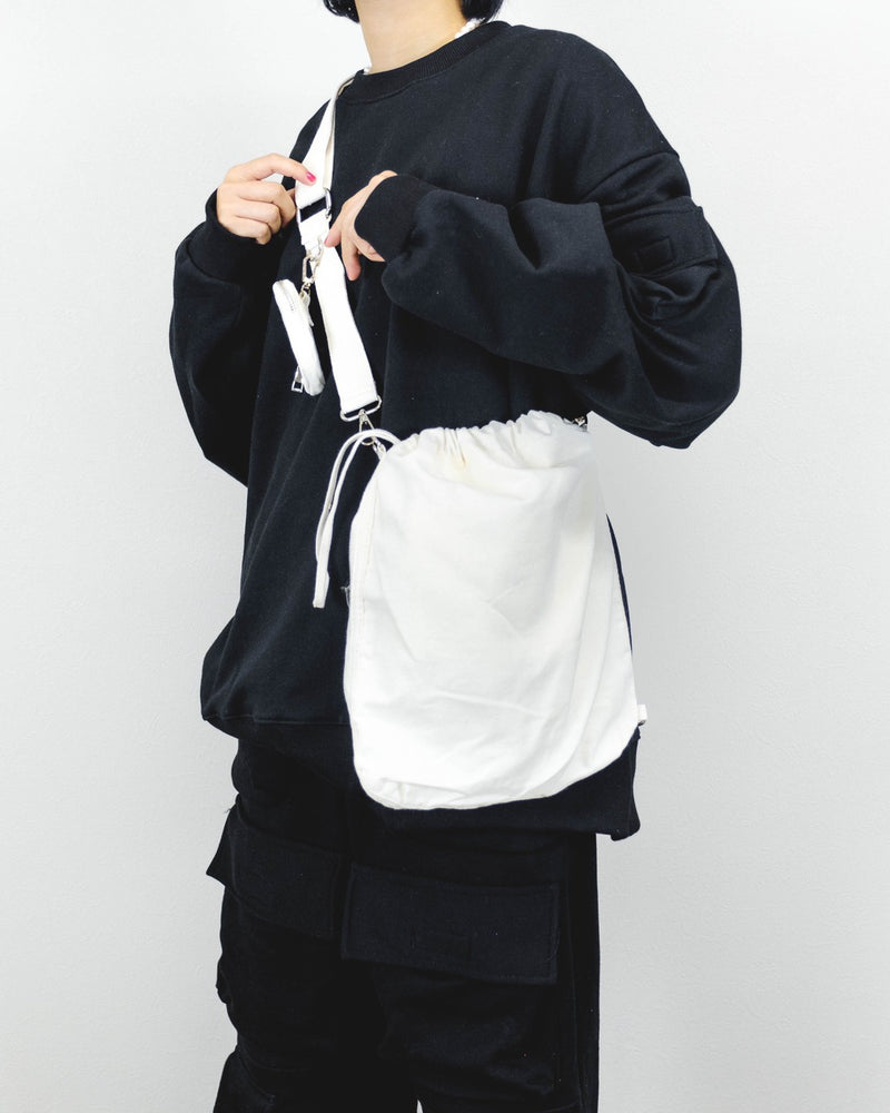 受注制【Chikashitsu +】strap shoulder bag (2color)