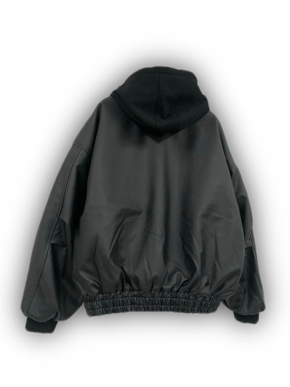 受注制【Never mind the XU】design leather blouson