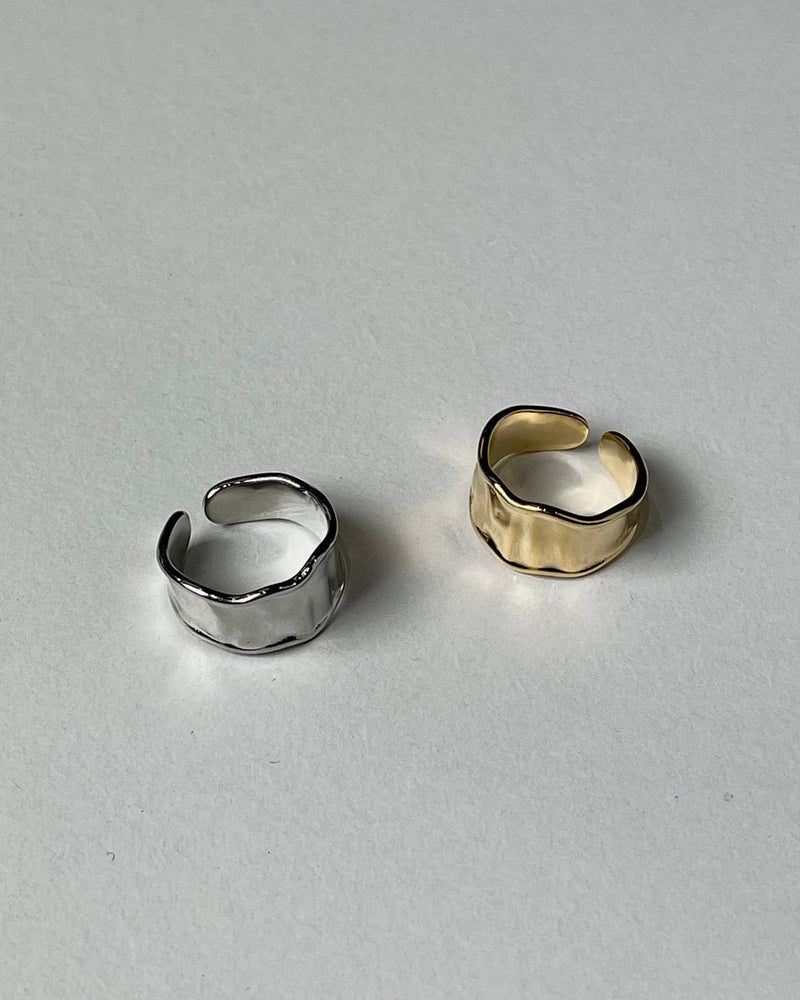 【Chikashitsu +】design ring 18 (2color)
