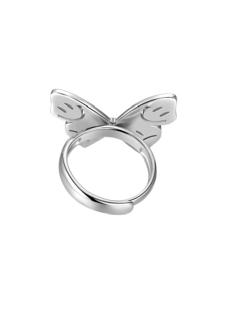 【LURS】LURS Smiley butterfly element ring