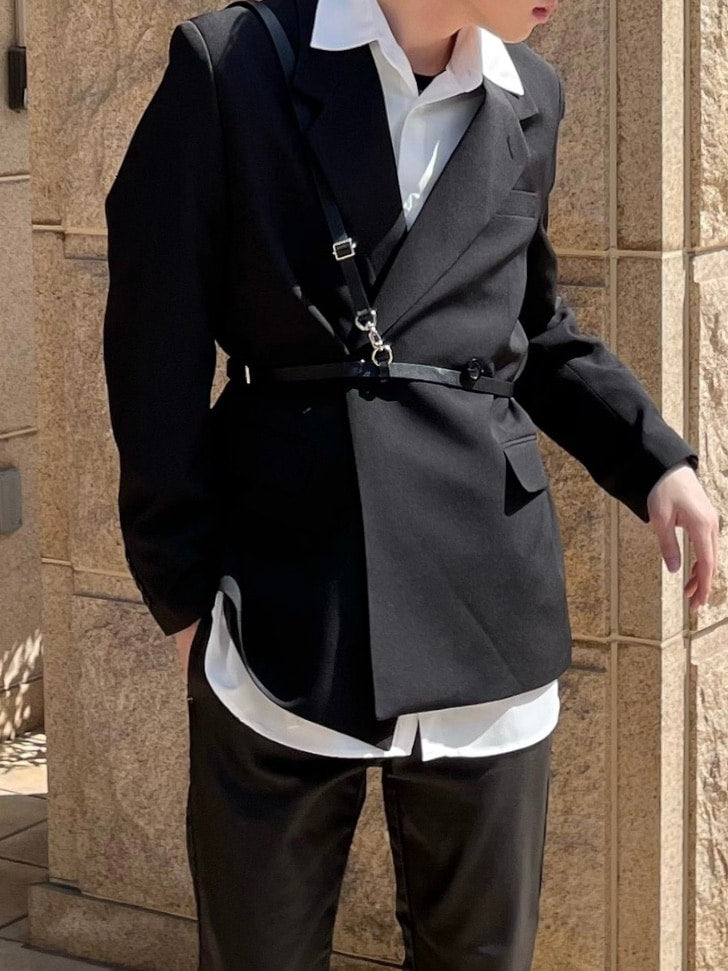 受注制【Chikashitsu +】leather harness