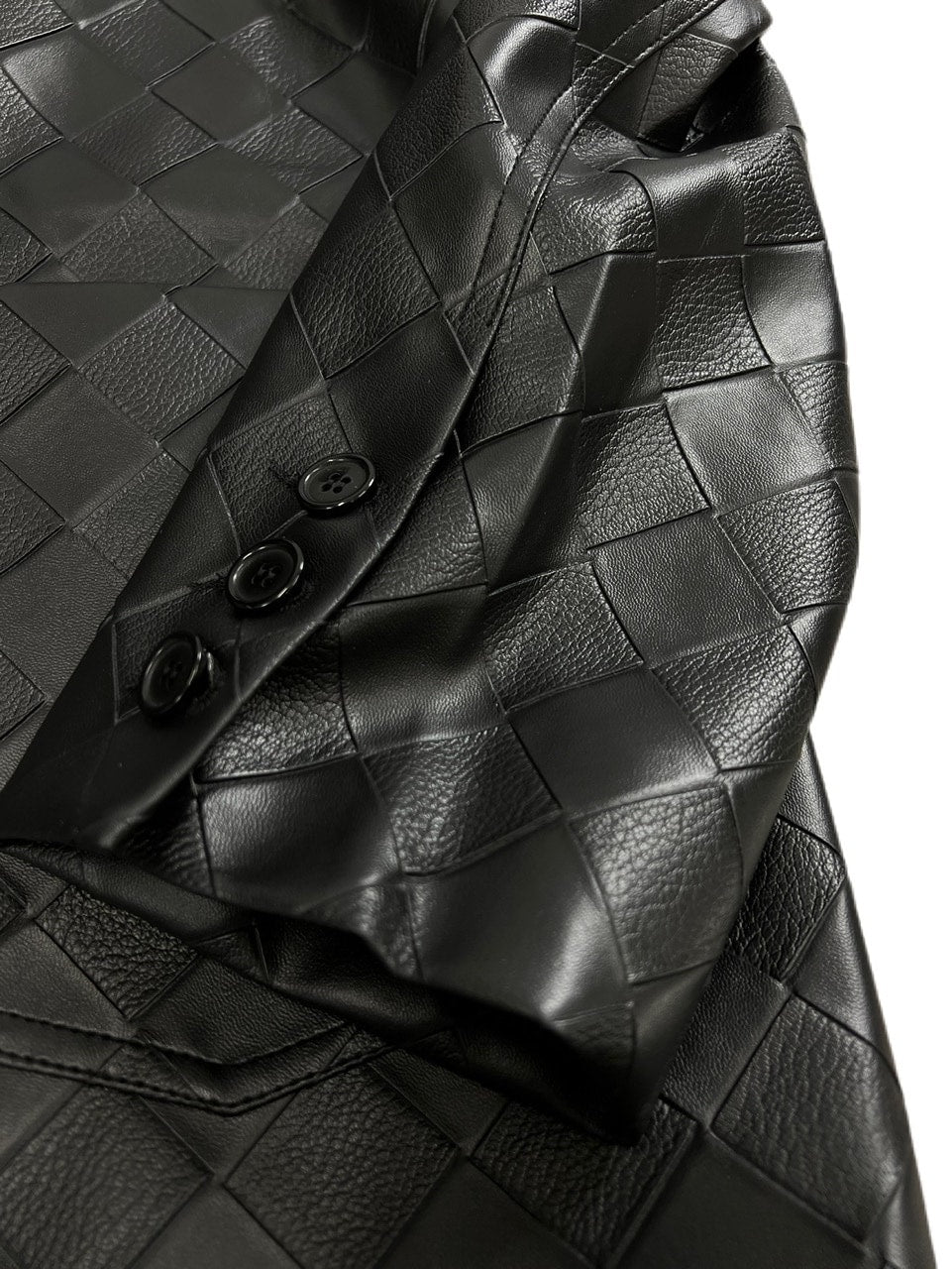 受注制【Chikashitsu +】design leather jacket 2 (2color)