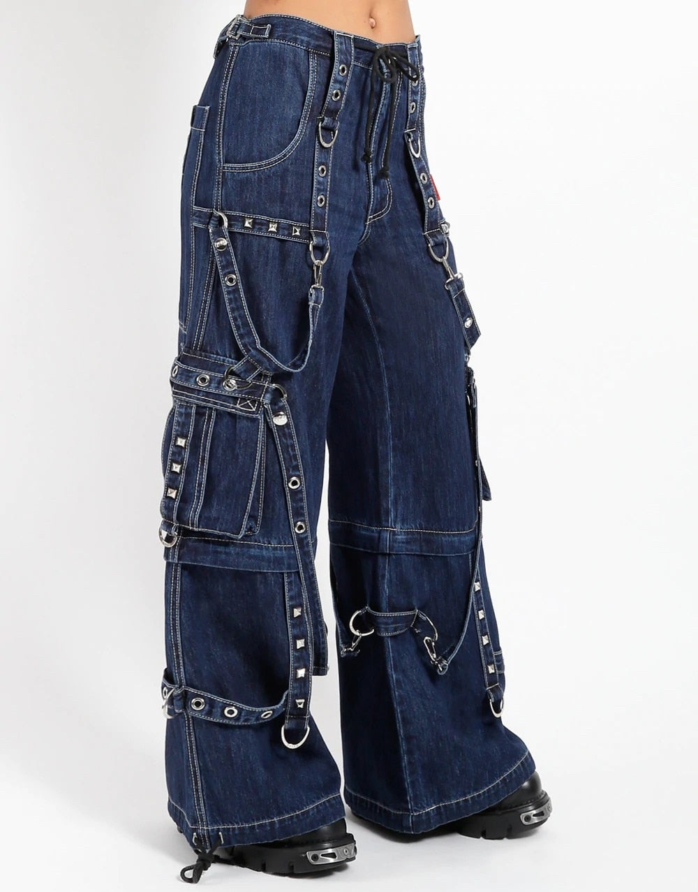 【TRIPP NYC】STRAP ON ZIP OFF PANT[JM7117M] /【トリップ エヌワイシー】２wayストラップジップボンテージデニムパンツ