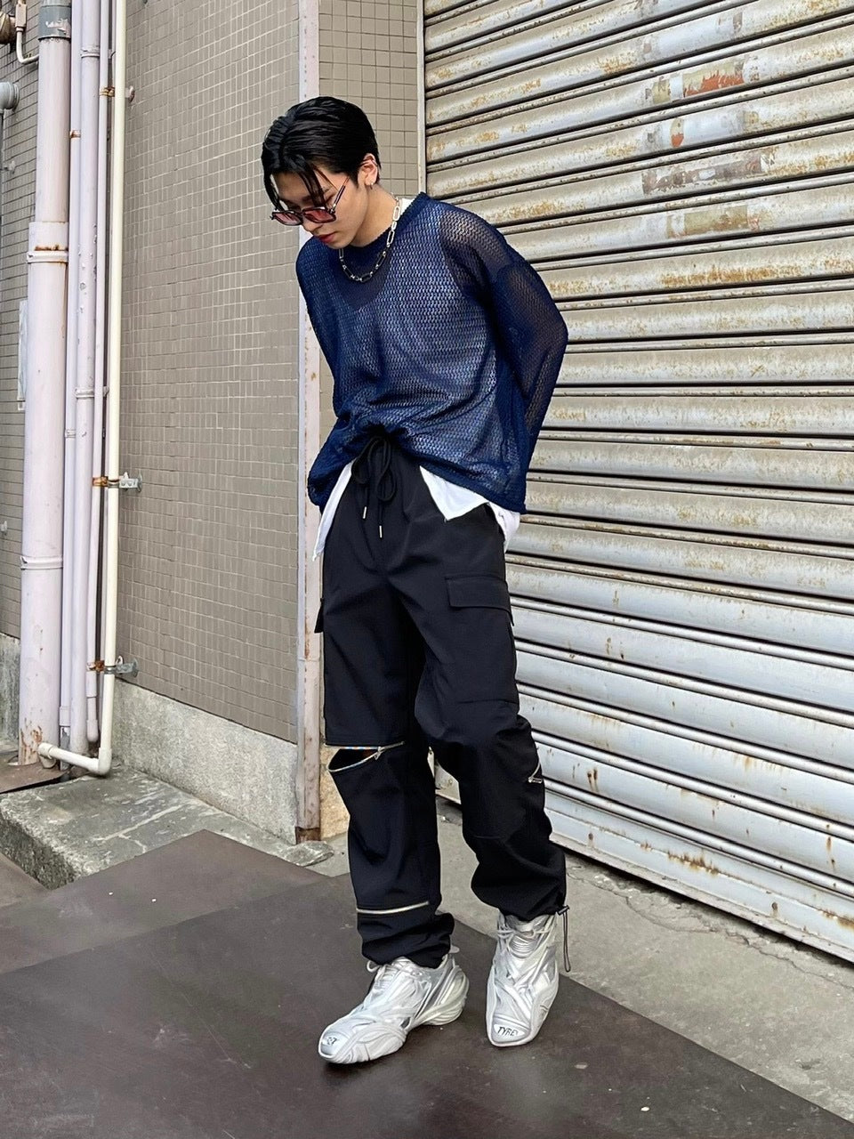 受注制【Chikashitsu +】choker chain necklace