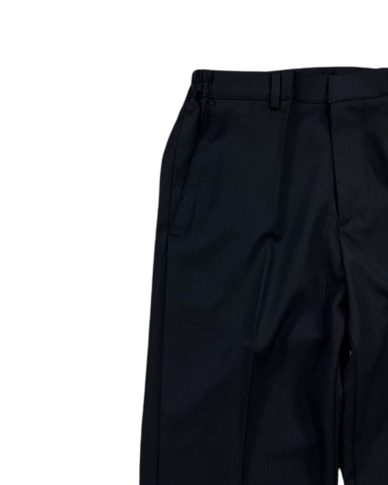 受注制【Chikashitsu +】semi wide slacks (2color)