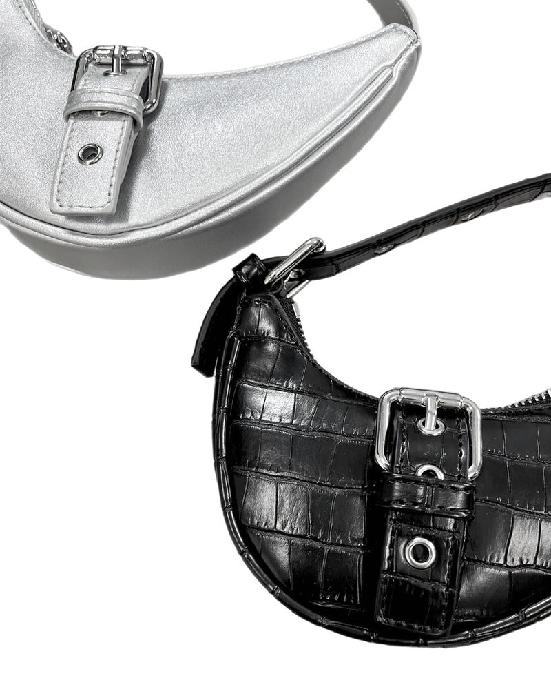 受注制【Chikashitsu +】curve belt bag (3color)