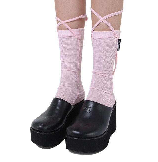【Uglyshadow】LACE SHORT SOCKS