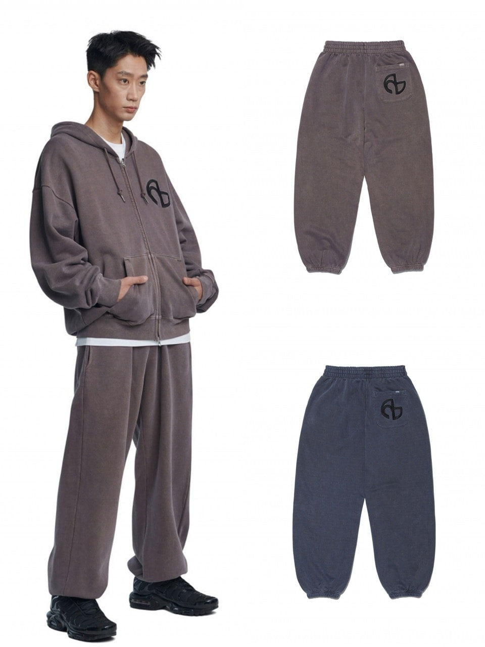 【NOMANUAL】OVERDYED SWEATPANTS