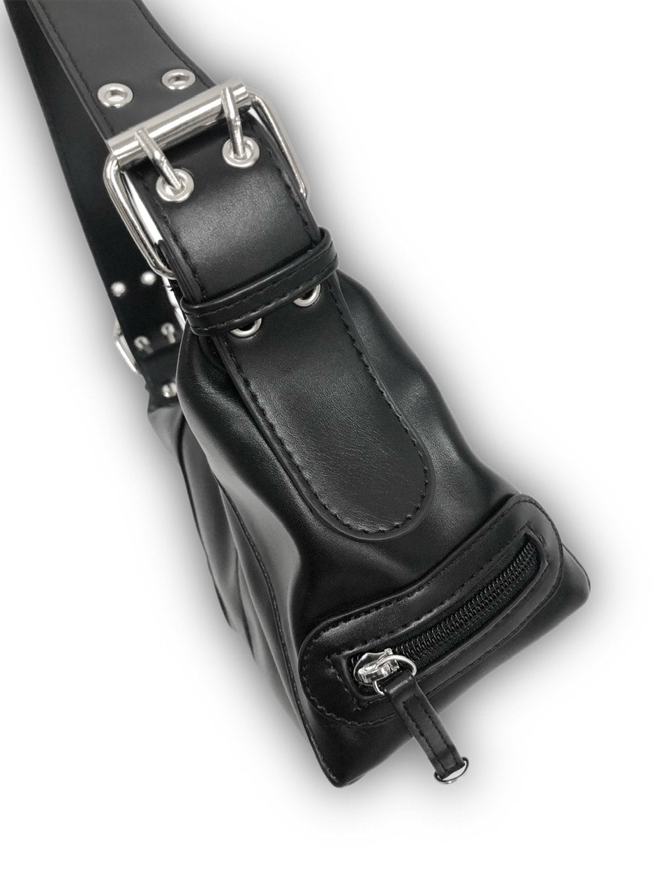 受注制【Never mind the XU】box hand bag (2color)