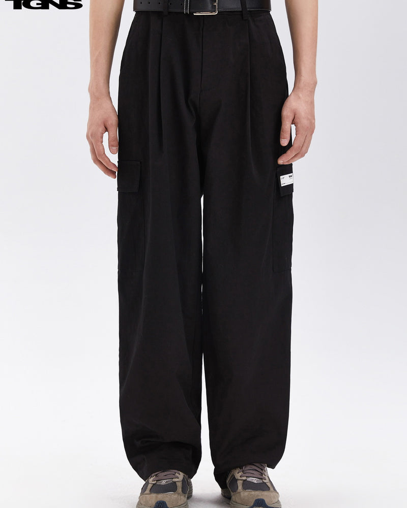 【TGNS】HOT LABEL WORK PANTS