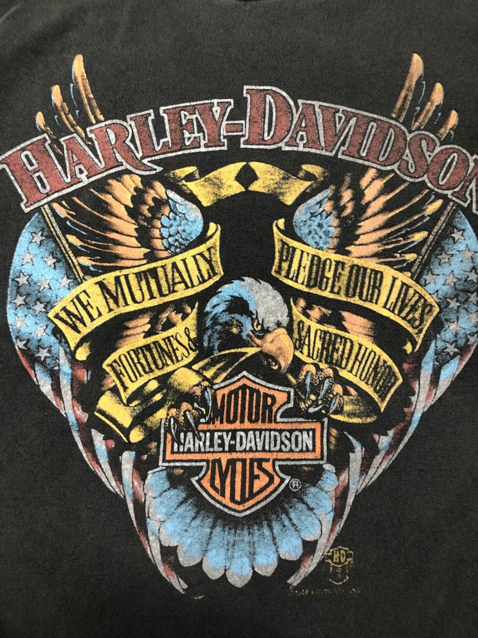 受注制【Never mind the XU】Harley-Davidson sweat shirt