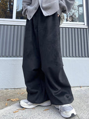 受注制【youll】tuck suede jogger pants (2color)