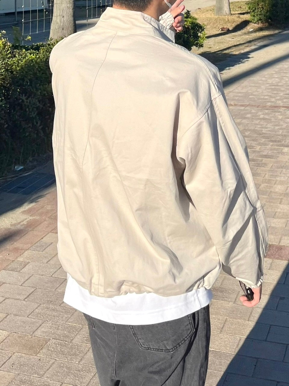 受注制【youll】cropped loose fit jacket