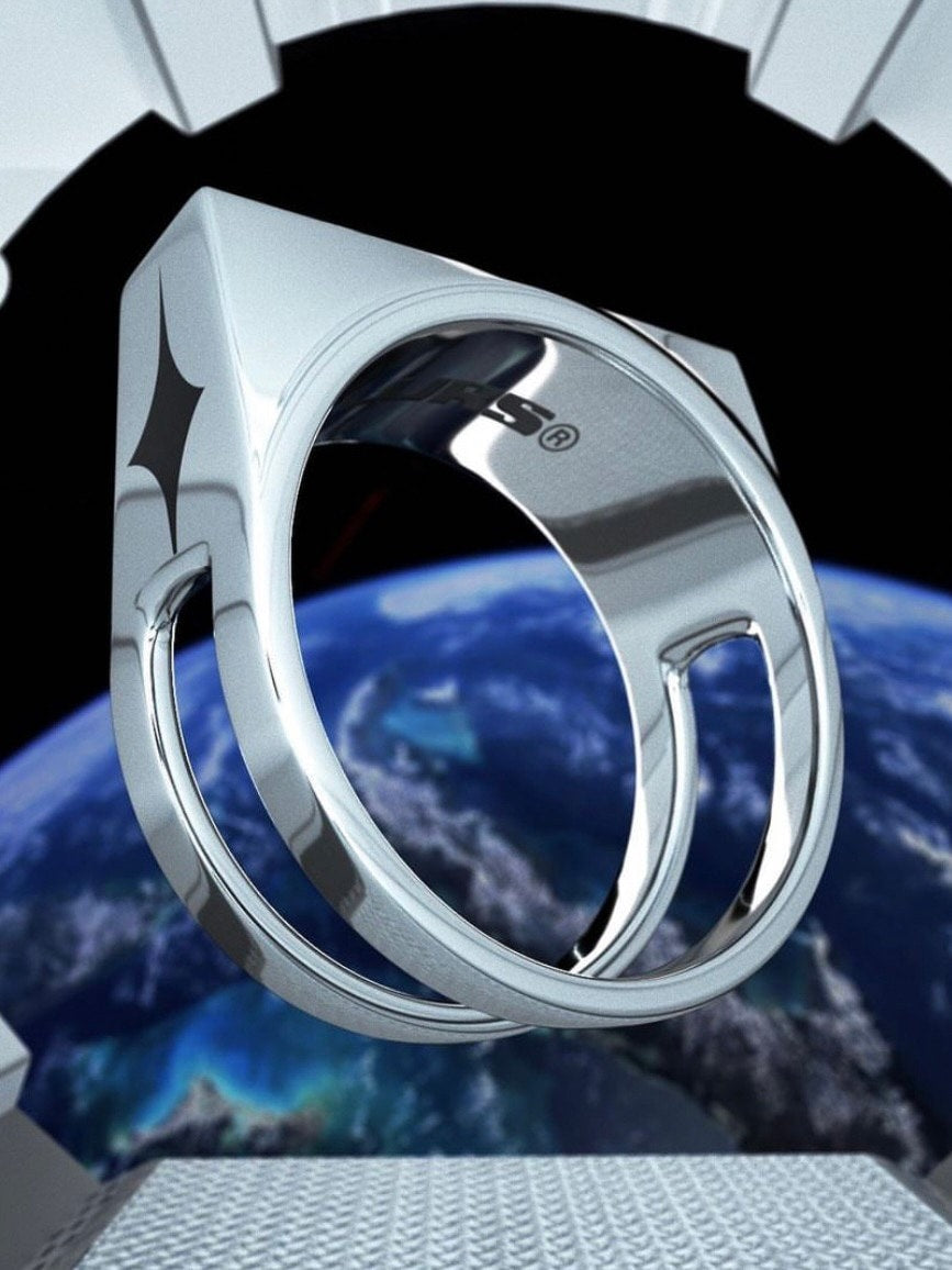 【LURS】LURS Square two-wire structure heavy ring