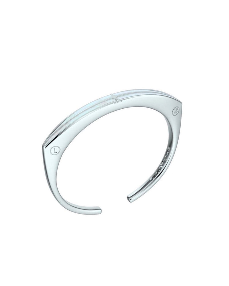 【LURS】LURS Hand-polished shell inlaid bracelet