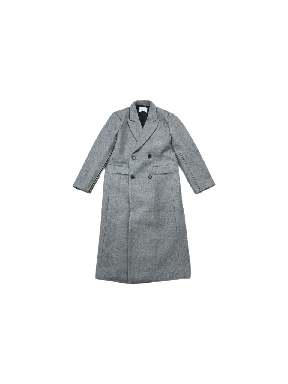 受注制【Chikashitsu +】arm zip gentleman coat (2color)