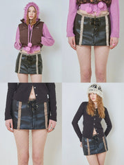 【CRANK】EYELET MUSTANG SKIRT