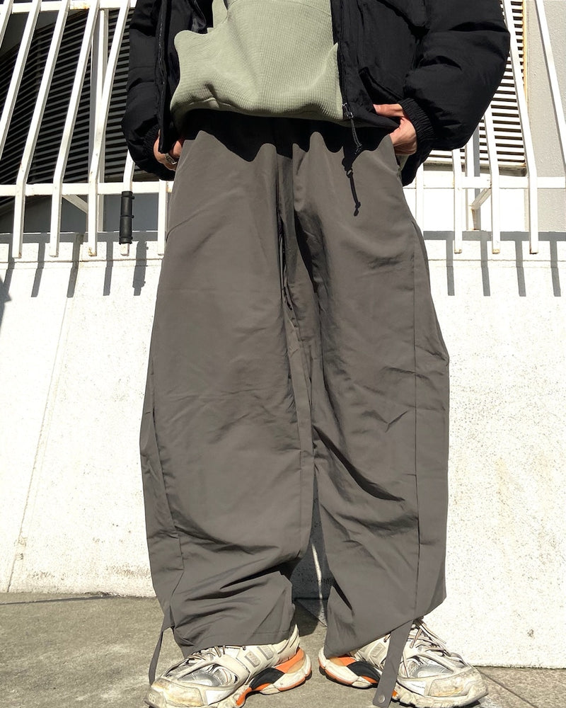 受注制【Never mind the XU】design wide pants