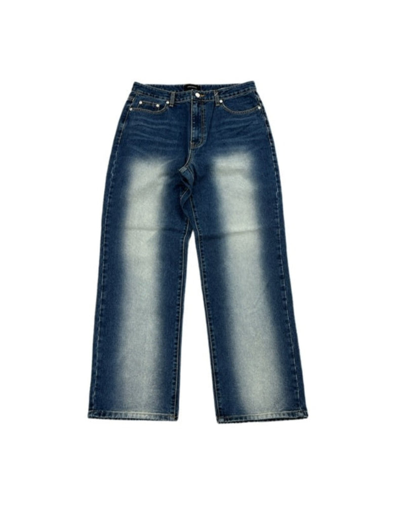 【Chikashitsu +】vintage wash denim pants (2color) / 【チカシツプラス】ヴィンテージウォッシュデニムパンツ
