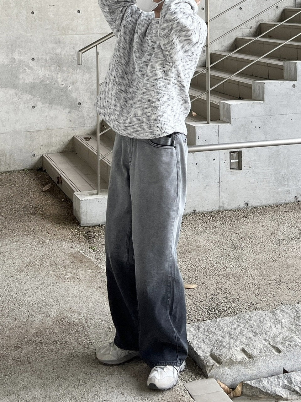 【youll】mix knit (2color)