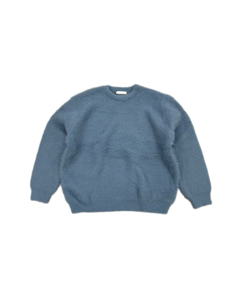 受注制【Chikashitsu +】hairy knit (2color)